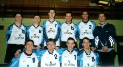 Die Collegemannschaft vom IT Carlow 1999/2000